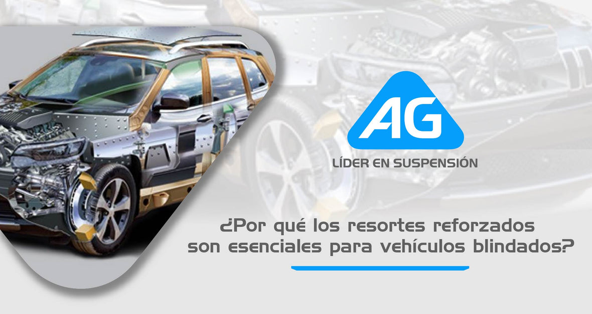 ¿Por qué los resortes reforzados son esenciales para los vehículos blindados?