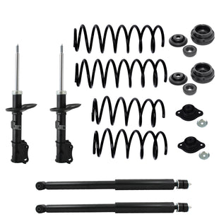 Kit Original Resortes, Amortiguadores y Bases Pontiac G3 2006-2009 Kit 12 Piezas