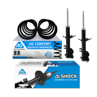 Kit Original Resortes y Amortiguadores Nissan Lucino 1996-2000 Del