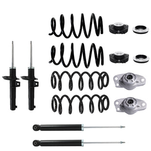 Kit Original Resortes, Amortiguadores y Bases Volkswagen Golf GTI (2.0L) 2006-2014 12 Piezas