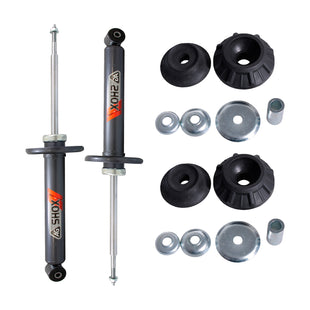 Kit Deportivo Amortiguadores Ag Shox y Bases Volkswagen Jetta A2 1987-1992 Traseros