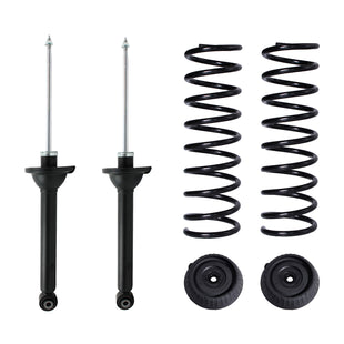 Kit Original Resortes, Amortiguadores y Bases Ford Fiesta Ikon 98-11 Traseros Kit 6 Piezas