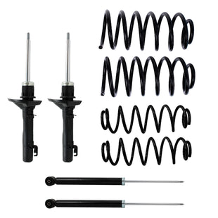 Kit Original Resortes y Amortiguadores Volkswagen Jetta Clásico 1999-2015 Delanteros y Traseros