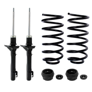 Kit Original Resortes, Amortiguadores y Bases Volkswagen Jetta Clásico Delanteros Kit 6 Piezas 2000 al 2016