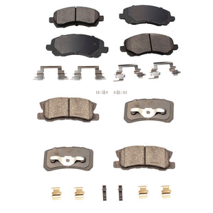 Balatas AG Bpad Dodge Avenger 2008-2013 Delanteras y Traseras