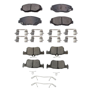 Balatas AG Bpad Honda Civic 2016-2020 Delanteros y Traseros