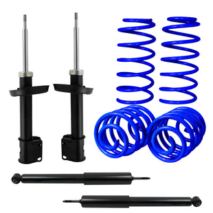Kit Deportivo Resortes Ag Kit y Amortiguadores Originales Chevrolet Chevy 1997-2012 8 piezas