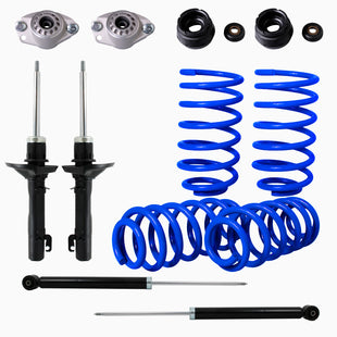 Kit Resortes Deportivos, Amortiguadores y Bases Volkswagen Jetta MK4 1999-2005 12 piezas