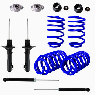 Kit Resortes Deportivos, Amortiguadores y Bases Volkswagen Beetle 1998-2011 12 piezas