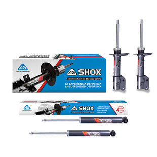 Amortiguadores Deportivos AG Shox Chevrolet Spark 2011-2015 Kit 4 Piezas