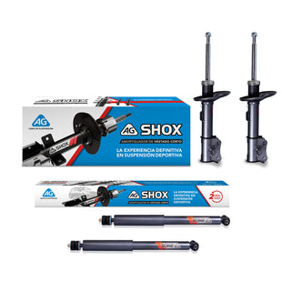 Amortiguadores Deportivos AG Shox Pontiac Wave 2005-2008 4 Piezas