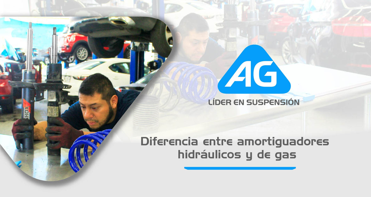 ¿Cuál es la diferencia entre un amortiguador Hidráulico y uno de Gas?