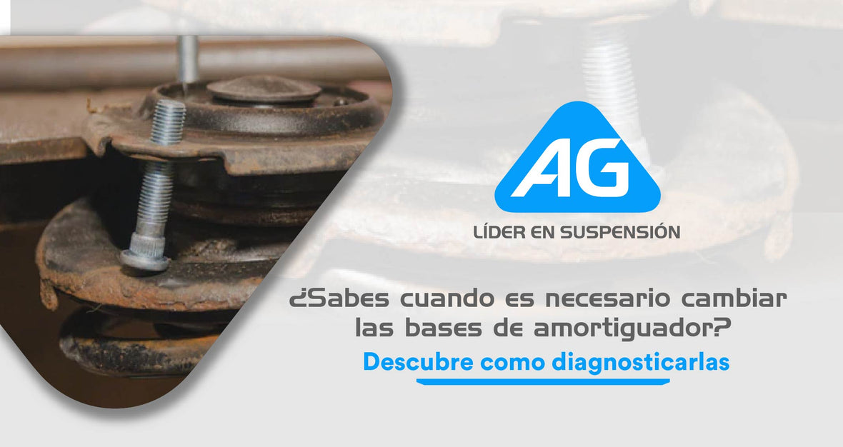 ¿Cómo saber si las bases de amortiguador están dañadas? ¿Cuándo cambiar bases de amortiguador?