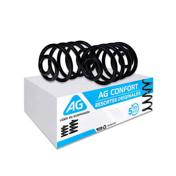 Resortes Originales AG Confort Bmw 320i 99-05 Par Traseros