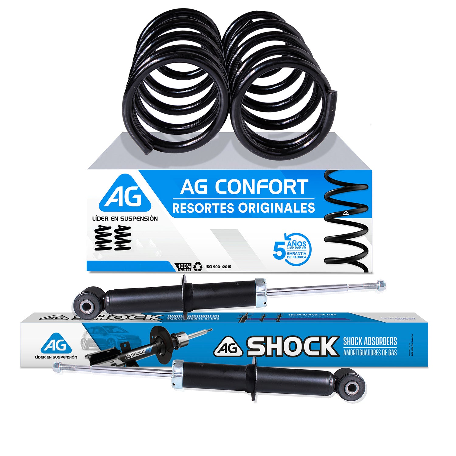 Resortes y Amortiguadores Ag Mini Mini Cooper 2002-2006 Traseros