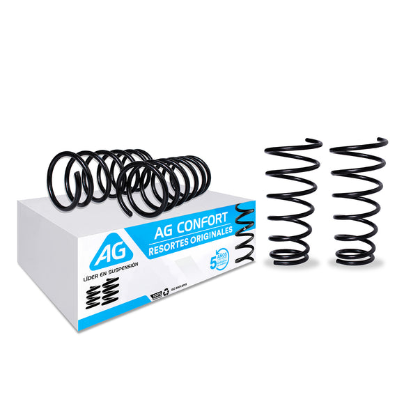 Resortes Originales AG Confort Hyundai Accent 1995-2003 Delanteros y Traseros