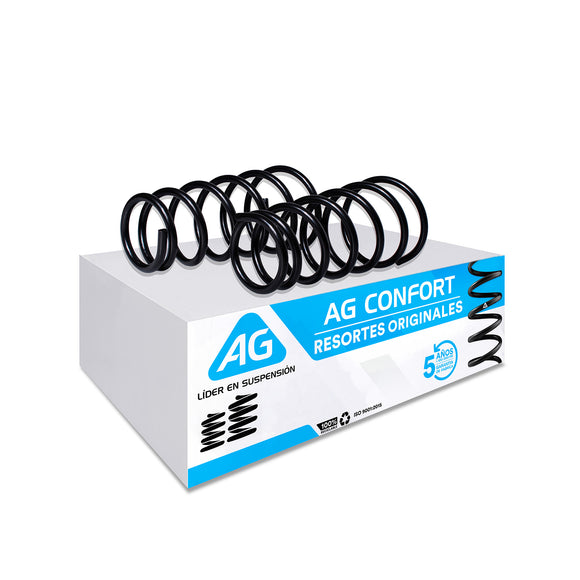 Resortes Originales AG Confort Hyundai Accent 1995-2003 Traseros