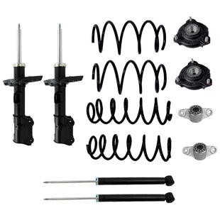 Resortes, Amortiguadores y Bases Ag Hyundai Elantra (Sexta generación) (GLS, GLS Premium, Tech) 2017-2020 Delanteros y Traseros