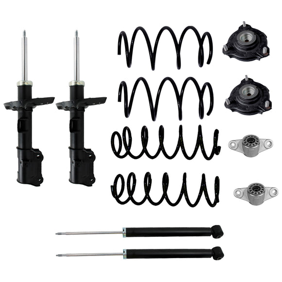 Resortes, Amortiguadores y Bases Ag Hyundai Elantra (Sexta generación) (GLS, GLS Premium, Tech) 2017-2020 Delanteros y Traseros