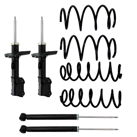 Kit Original Resortes y Amortiguadores Hyundai Elantra (Sexta generación) (GLS, GLS Premium, Tech) 2017-2020 8 Piezas Delanteros y Traseros