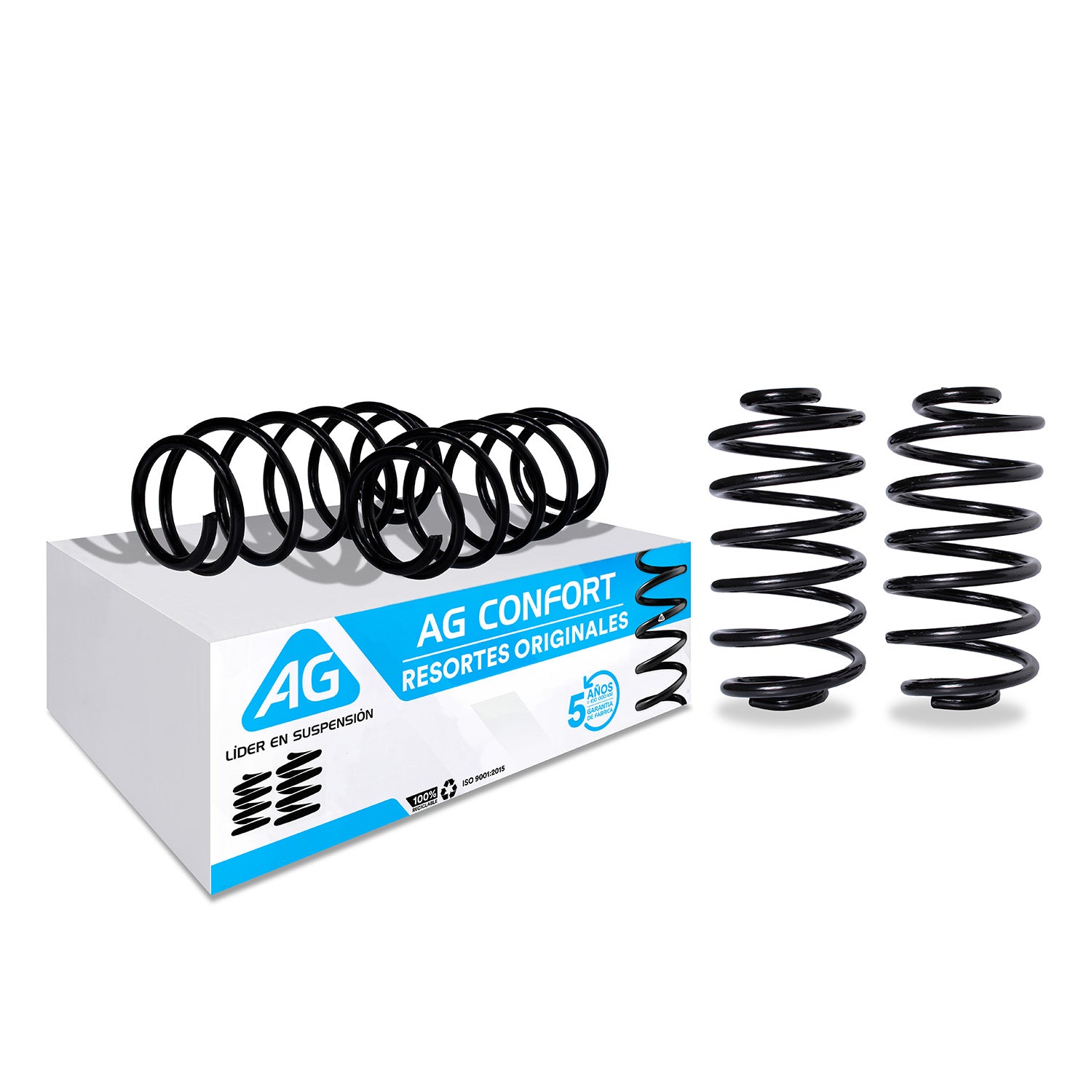 Resortes Originales Ag Confort Chevrolet Astra (Primera generación) 1998-2004 Kit 4 Piezas
