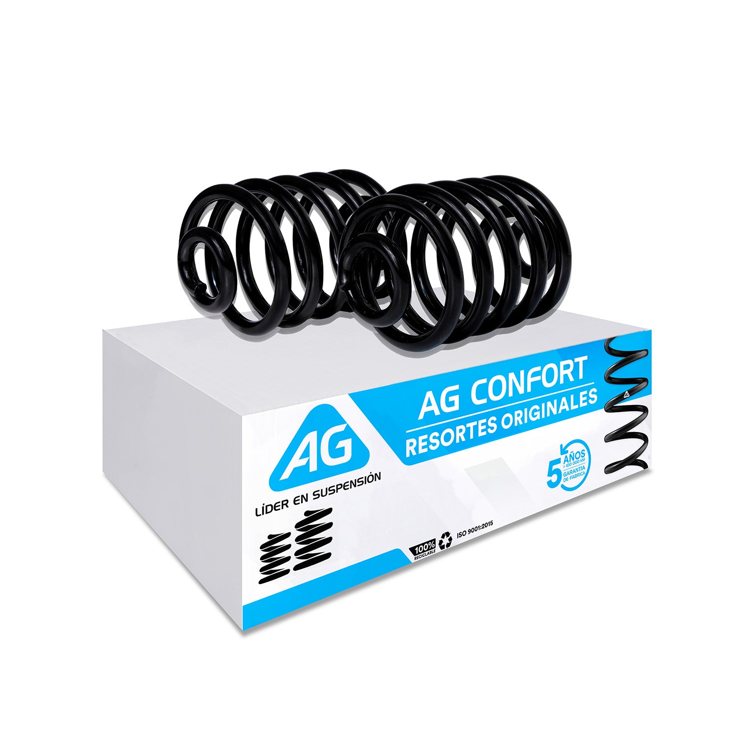 Resortes Ag Confort Chevrolet Corsa 2002-2008 traseros