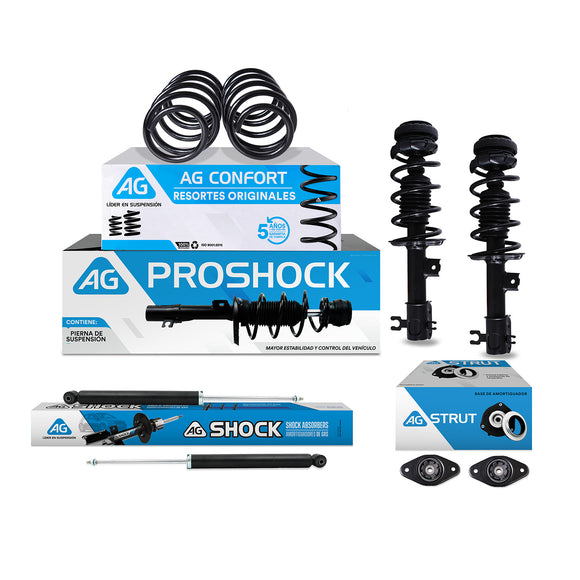 Combo de supensión original AG Chevrolet Spark 2016-2017 Del y Tras