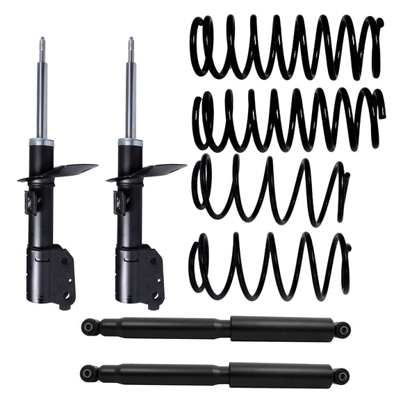 Resortes y Amortiguadores Ag Chevrolet Uplander 2005-2008 Delanteros y Traseros