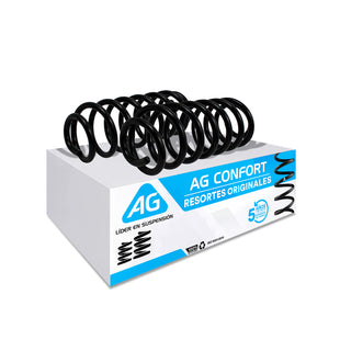 Resortes Reforzados Ag Confort Chevrolet Aveo 2018-2022 Traseros