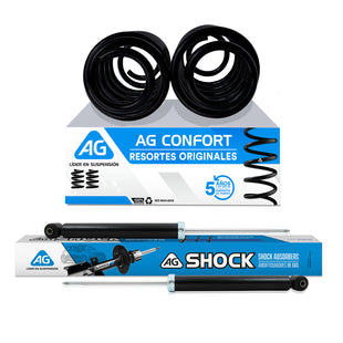 Kit Original Resortes y Amortiguadores Chevrolet Cavalier II 2018-2020 Traseros