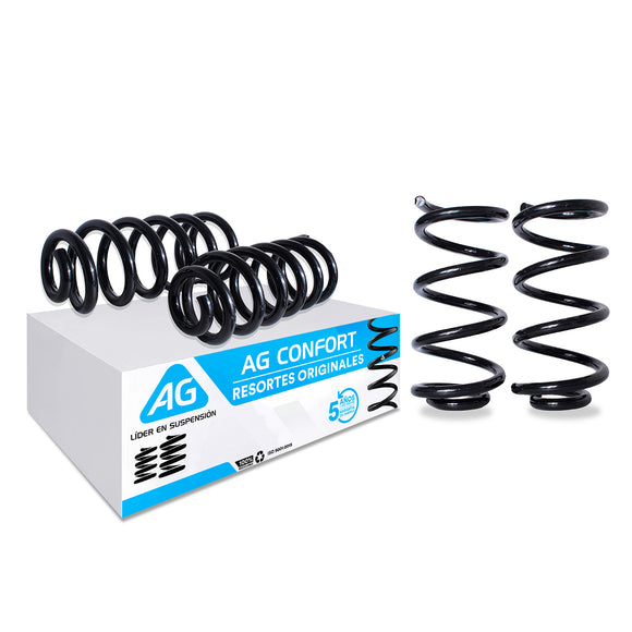 Resortes Ag Confort para Blindados Chevrolet Suburban 1500 2021 Delanteros y Traseros