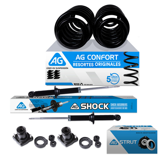 Kit Original Resortes, Amortiguadores y Bases Dodge Journey 2009-2010 Trasero