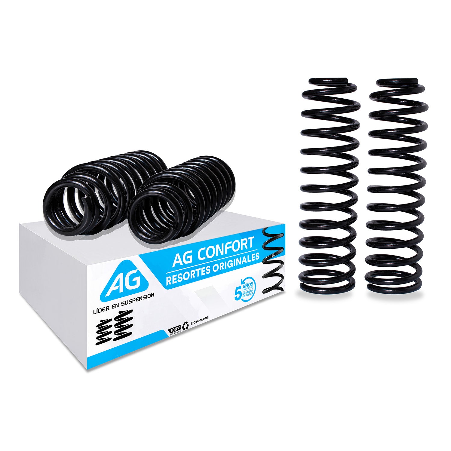Resortes Originales Ag Confort Dodge Chrysler Stratus (Excepto RT) 01-06 Kit 4 Piezas