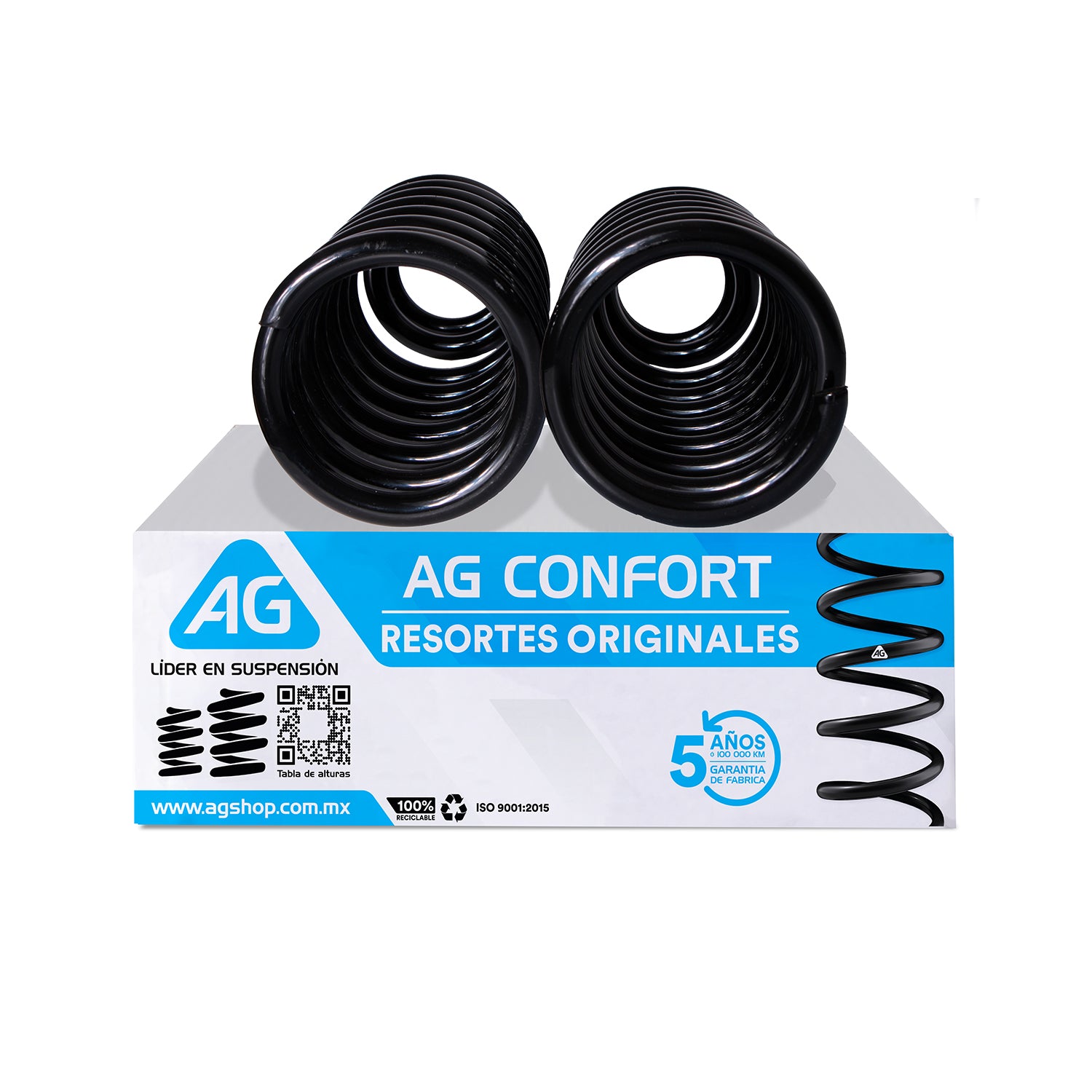 Resortes Originales Ag Confort Chrysler Cirrus 2001-2006 Delanteros