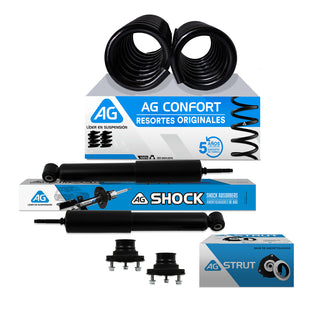 Resortes, Amortiguadores y Bases Ag Dodge Dakota 2000-2004 Delanteros