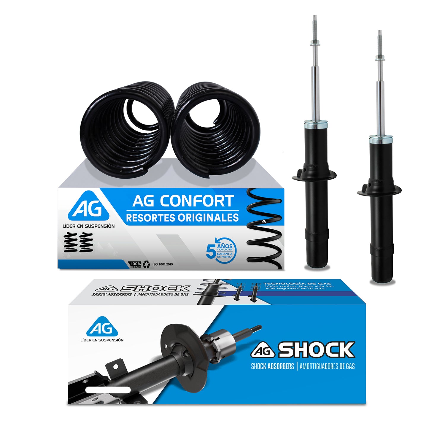 Kit Original Resortes y Amortiguadores Dodge Stratus 1995-2000 Delanteros