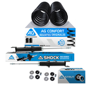 Kit Original Resortes, Amortiguadores y Bases Dodge Stratus 1999-2000 Trasero