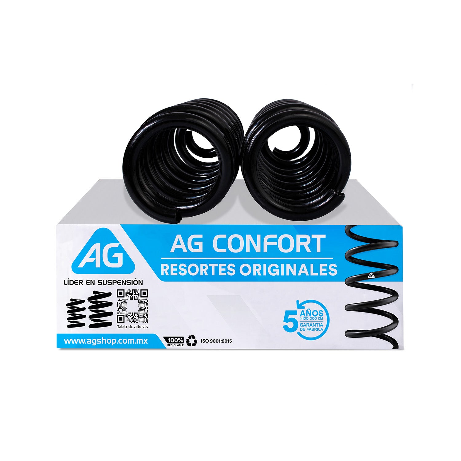 Resortes Originales AG Confort Jeep Grand Cherokee 8 Cil Laredo 2WD 2011-2020 traseros