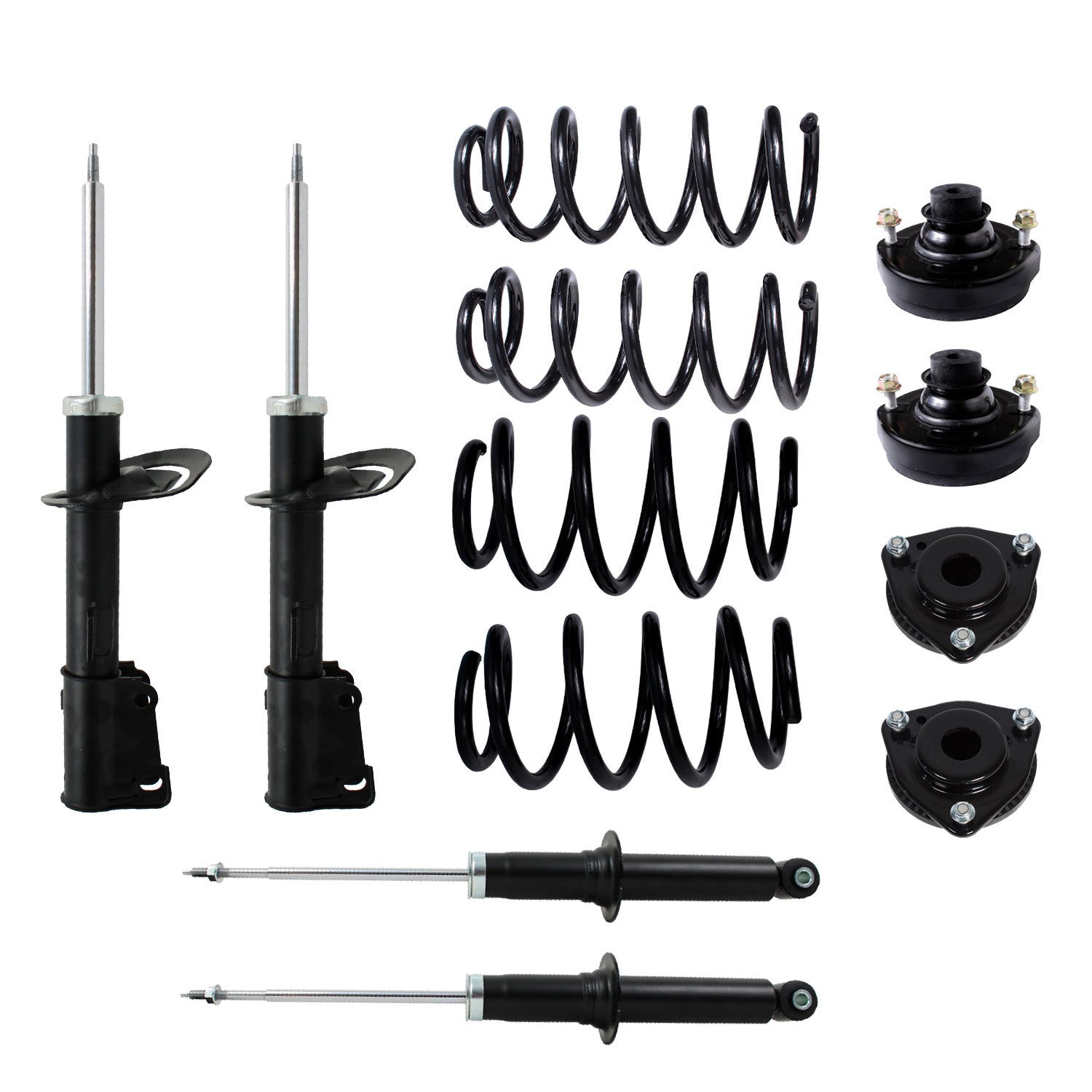 Resortes, Amortiguadores y Bases Ag Dodge Journey 2011-2019 Delanteros y Traseros