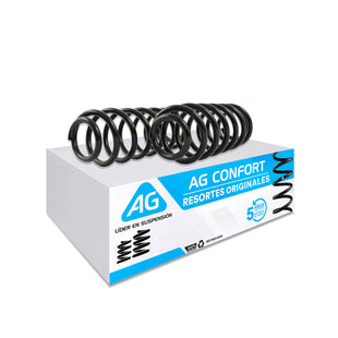 Resortes Reforzados Ag Confort Mitsubishi Attrage 2016-2018 Traseros