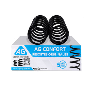 Resortes Ag Confort Pontiac Matiz 2004-2005 Traseros