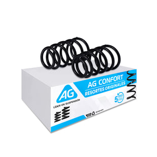 Resortes Originales AG Confort Fiat Palio 2008-2021 Par Trasero