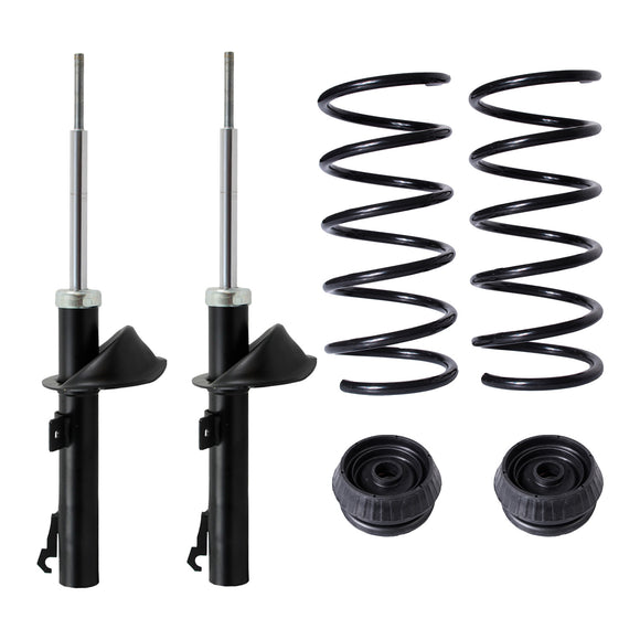 Kit Original Resortes, Amortiguadores y Bases Ford Fiesta Ikon 1998-2010 Delanteros Kit 6 Piezas