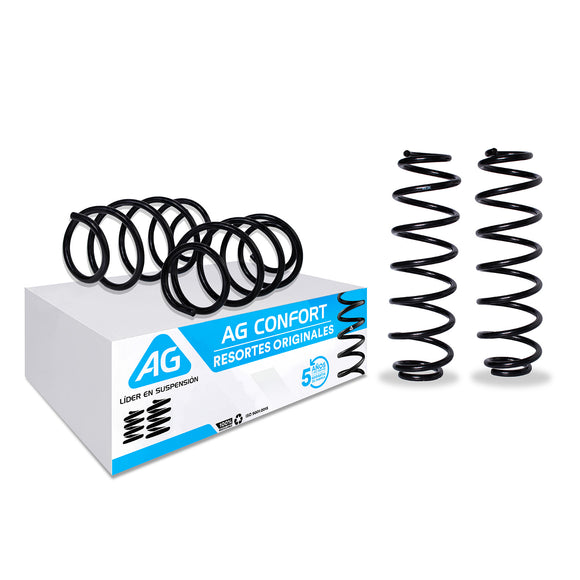 Resortes Originales AG Confort Ford Ford Fiesta Sedan 2003-2009 Kit 4 Piezas