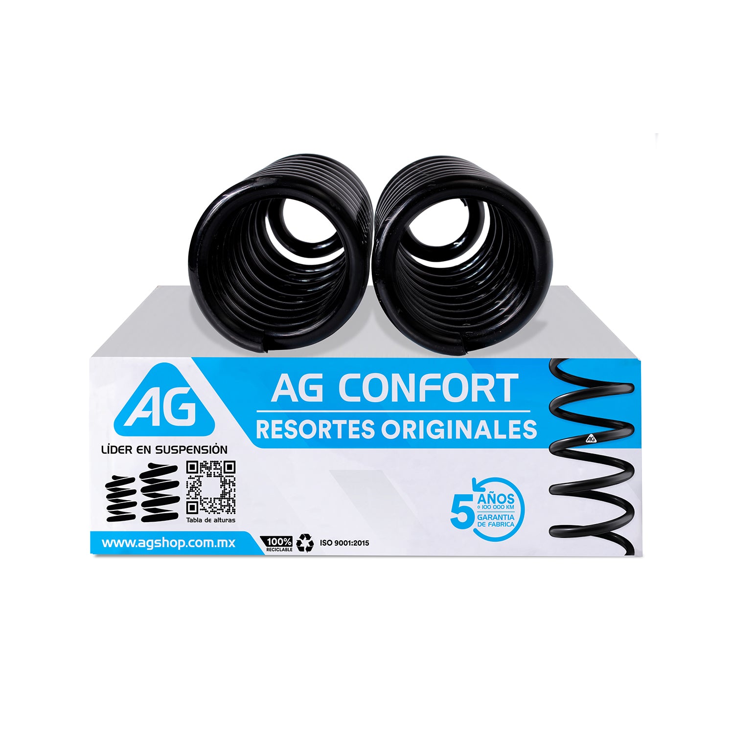 Resortes Originales Ag Confort Mazda Piick-Up 4X4 B4000 83-97 Par Delantero