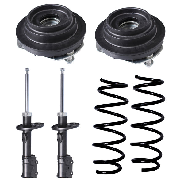 Kit Original Resortes, Amortiguadores y Bases Ford Fiesta 1.6L 4.0 Cil 2014-2018 6 Piezas Del