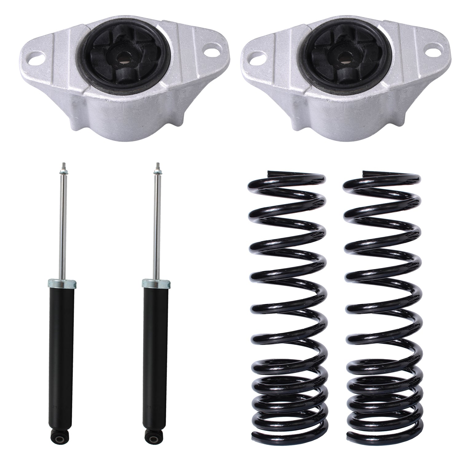 Kit Original Resortes, Amortiguadores y Bases Ford Escape 2013-2019 6 Piezas Tras