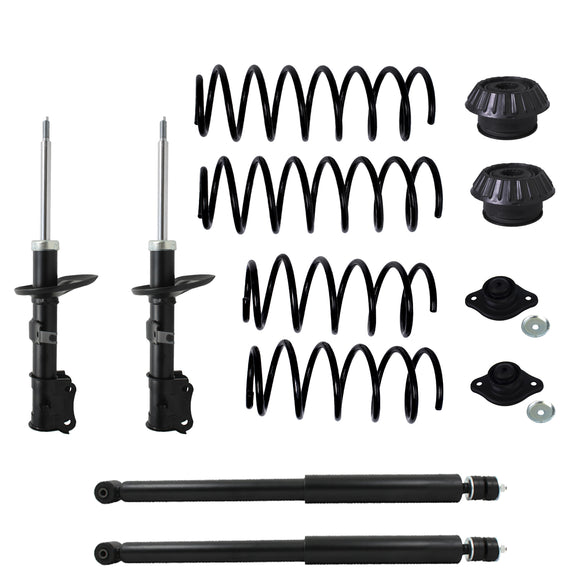 Kit Original Resortes, Amortiguadores y Bases Chevrolet Aveo I 2008-2017