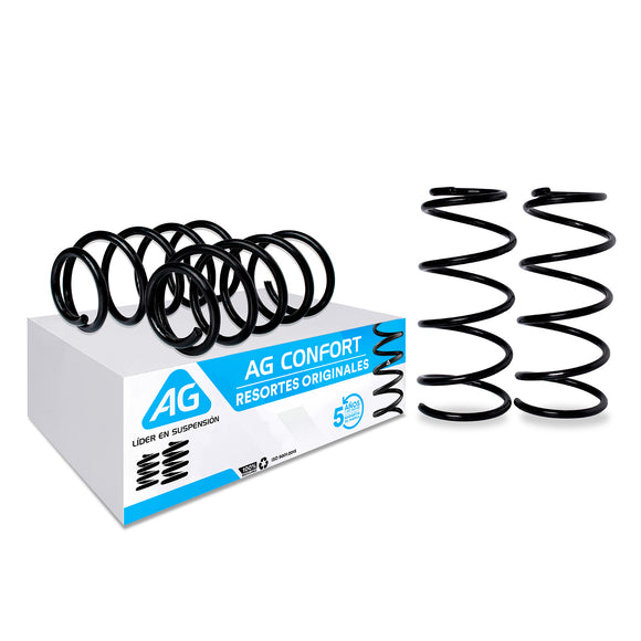 Resortes Originales AG Confort Pontiac Matiz (Segunda generación) 06-15 Kit 4 Piezas
