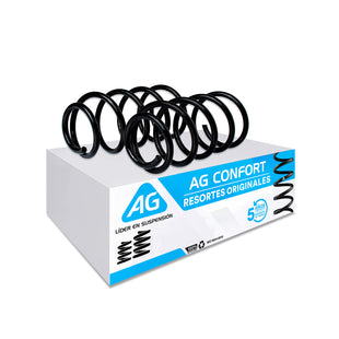 Resortes Originales AG Confort Pontiac Matiz (Segunda generación) 2006-2015 Trasero 2 Piezas